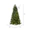 6.5ft. Pre-Lit Brighton Pine Artificial Christmas Tree, Color Changing LED Lights